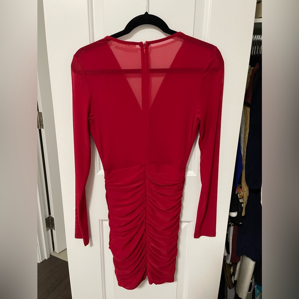 Room Service Red Mini Dress - Picture 2 of 5